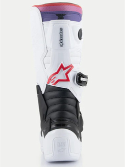 Buty enduro dziecięce Alpinestars MX Tech 7S czarno-biało-czerwone