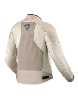 Kurtka motocyklowa damska tekstylna REV’IT! Torque 3 H2O brązowo-biała