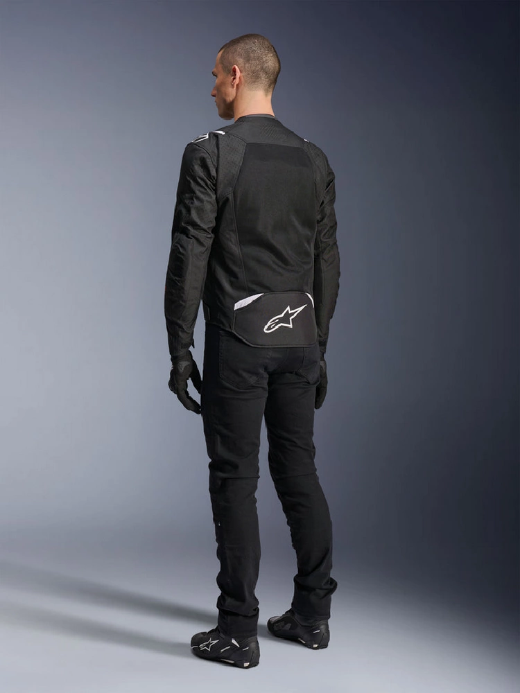 Kurtka motocyklowa tekstylna Alpinestars T-SPS Air V2 czarno-biała