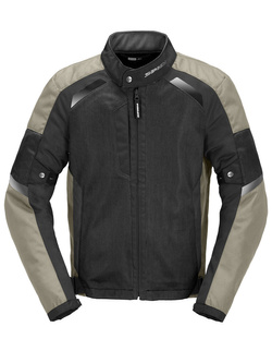 Kurtka motocyklowa tekstylna Spidi Tek Net czarno-beżowa