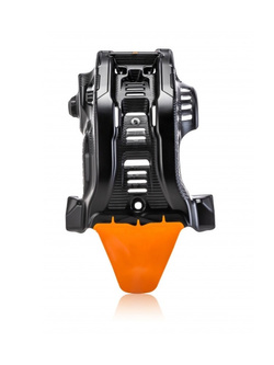 Płyta pod silnik Acerbis Husqvarna/ KTM/ GasGas (wybrane modele) czarno-pomarańczowa