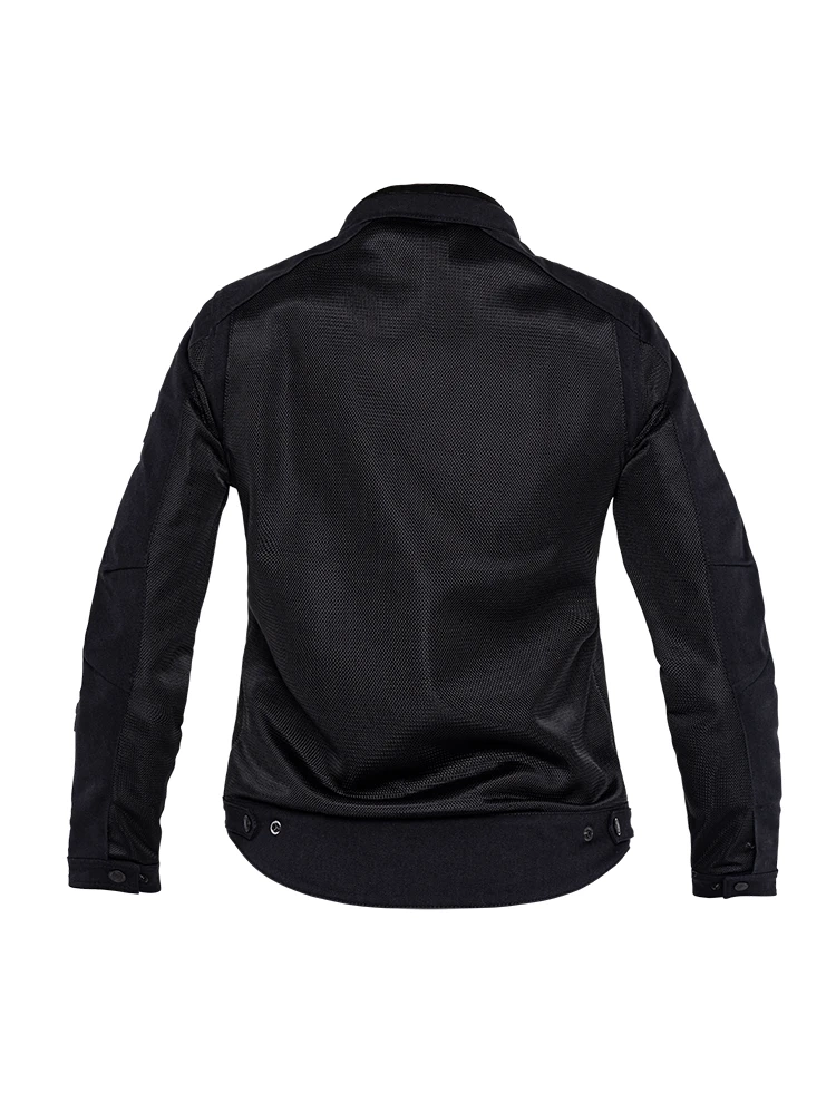 Kurtka motocyklowa tekstylna damska John Doe Aero Mesh czarna