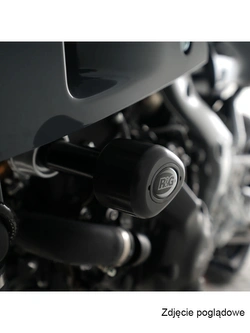 Crash pady Aero R&G Racing Yamaha XSR 900 GP (24-) białe