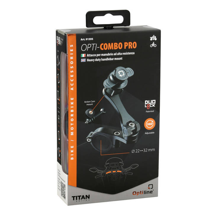 Mocowanie na kierownice Titan Opti Combo Pro marki Lampa