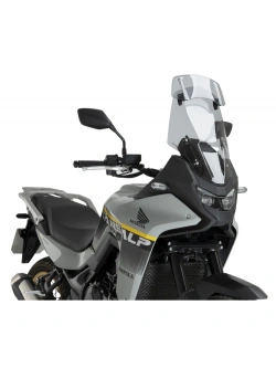 Szyba motocyklowa turystyczna PUIG Honda XL 750 Transalp (25-)/E-Clutch (26-) [z deflektorem] przyciemniana