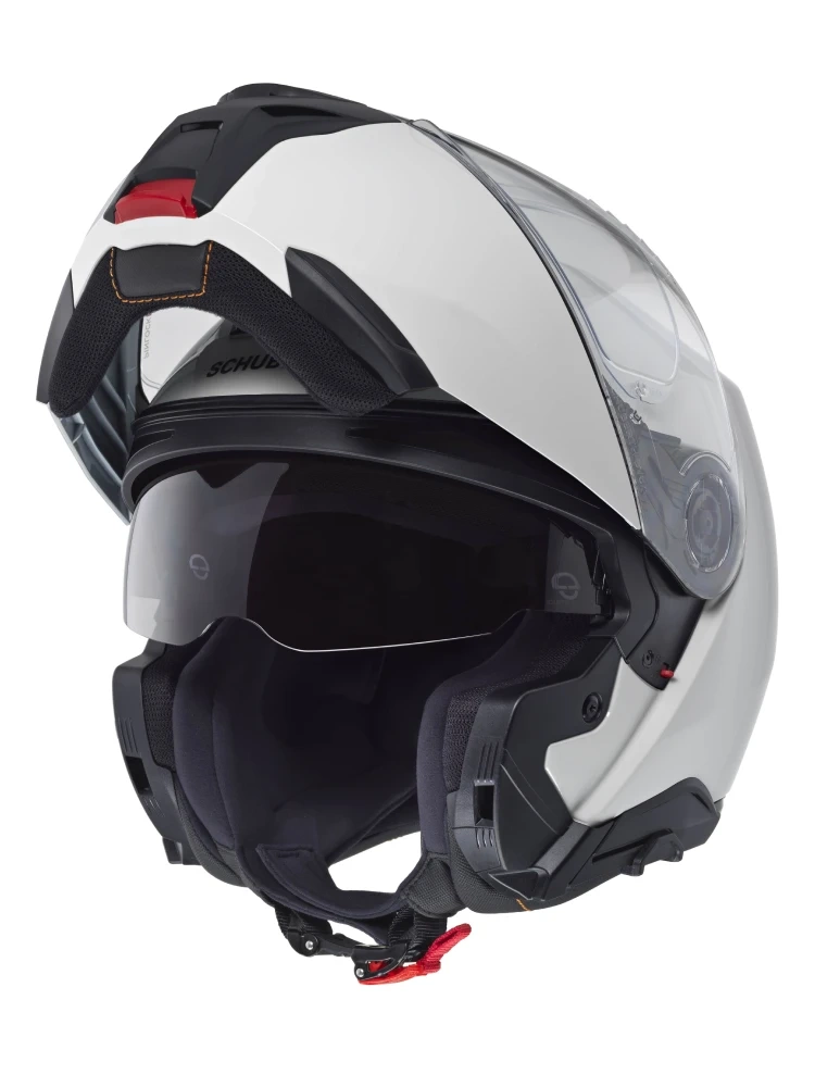 Kask szczękowy Schuberth Concept biały połysk