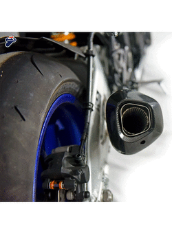 Tłumik Slip-On Termignoni Conical tytan + Decat dekatalizator do Yamaha YZF R3 / MT03 (15-20)