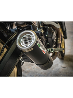 Tłumik G.P.R M3 Black Titanium [Slip-On, Titanium] - Ducati Scrambler 800 [15-16]