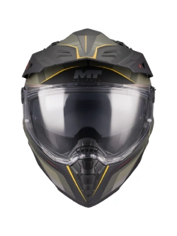 Kask adventure MT Track SV Questor B6 czarno-żółty, matowy