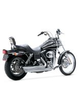 Pełny układ wydechowy Vance & Hines Big Shots Staggered do wybranych modeli Harleya Davidsona Chromowany