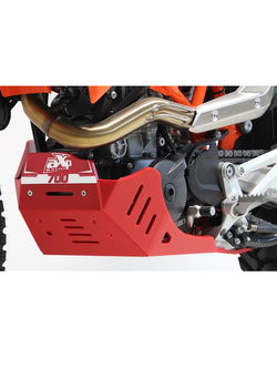 Płyta pod silnik AXP Racing GasGas ES700/SM700 (22-) czerwona