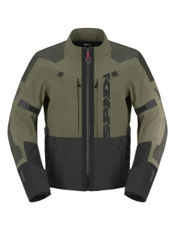 Kurtka motocyklowa tekstylna Spidi Frontier Pro H2Out® czarno-zielona