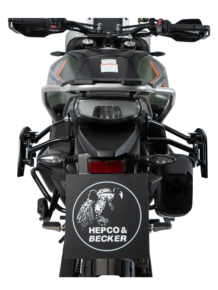Stelaż pod sakwy motocyklowe Hepco&Becker C-Bow CF Moto 1000 MT-X (26-) czarny