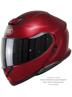 Kask szczękowy Shoei Neotec 3 Garnet Metallic czerwony