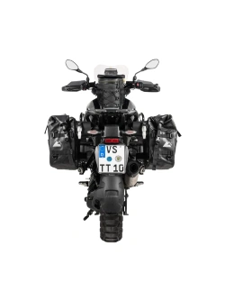 Zestaw dwóch sakw bocznych Touratech Extreme Edition Plug'n'Travel do kufrów Vario BMW R 1300 GS (23-) czarne [poj.: 2 x 30l]