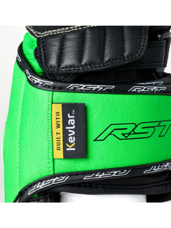 Rękawice motocyklowe skórzane RST Tractech Evo 4 Neon