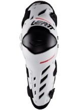 Ochraniacze kolan i ortezy dziecięce Leatt Knee&Shin Dual Axis biało-czarne