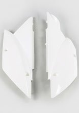 Osłony boczne tylne UFO do Kawasaki KLX 110 (10-21) białe