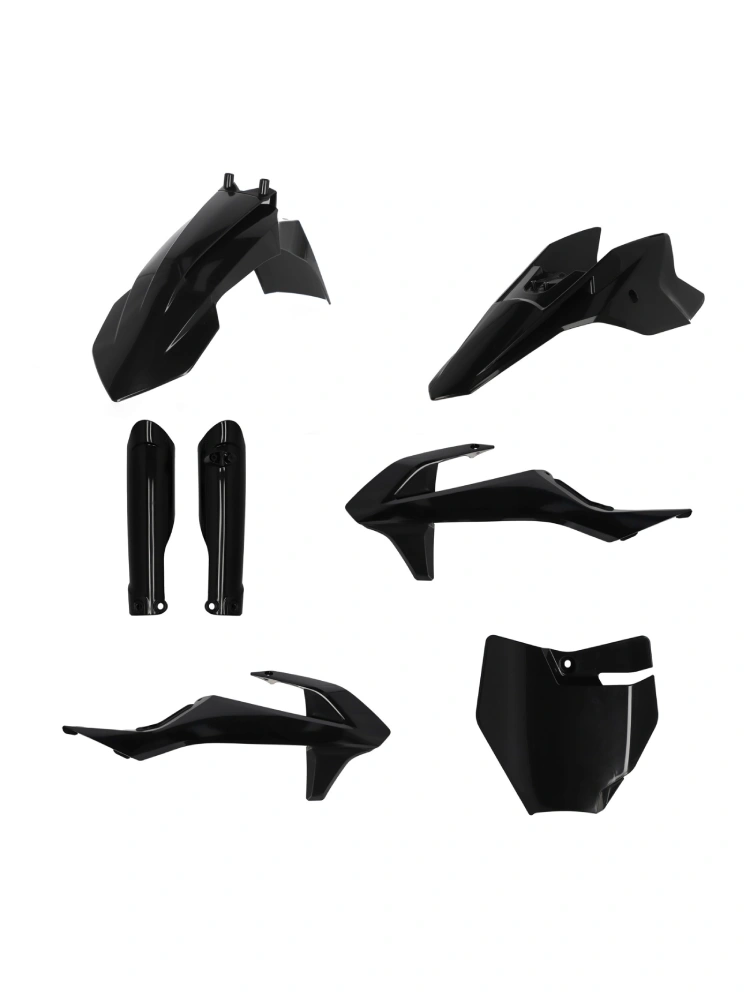 Pełny zestaw plastików Acerbis KTM 50 SX (16-)/ GasGas MC 50 (22-23) czarny