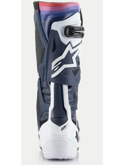 Buty enduro Alpinestars MX Tech 10 Supervented niebieskio-czerwone