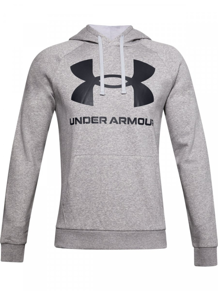 Bluza męska UNDER ARMOUR Rival Fleece Big Logo HD szara