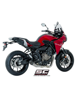 Pełny system 2-1 z tłumikiem S1 SC-Project do Yamaha TRACER 700 [16-17]