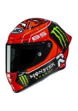 Kask integralny HJC RPHA 1 V2 Carbon Quartararo Replica czerwono-czarny