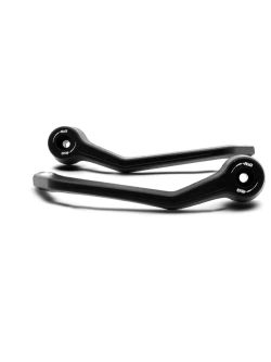Osłony klamek hamulca i sprzęgła R&G Racing Interlock LOCK0019BK Kawasaki (wybrane modele) czarne