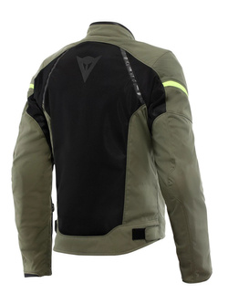 Kurtka motocyklowa tekstylna Dainese Air Frame 3 Tex czarno-zielono-żółta