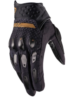 Rękawice motocyklowe Leatt Subzero 5.5 Short Stealth czarno-szare