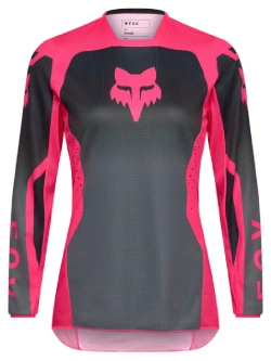 Bluza enduro damska Fox 180 Shield czarno-różowa
