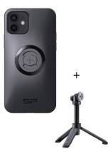 Zestaw: etui na telefon iPhone 12/12 Pro + statyw/selfie stick SPC+ SP Connect