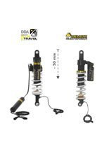 Zestaw obniżający wysokość motocykla o 50mm Plug & Travel Suspension Touratech do BMW R1200GS(LC)/R1250GS (13-23)