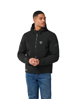 Softshell motocyklowy REV’IT! Afterburn 2 H2O czarny