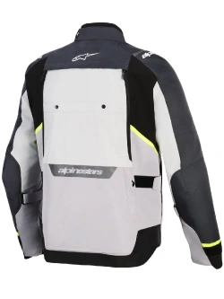 Kurtka motocyklowa tekstylna Alpinestars Cusco Drystar szara-fluo
