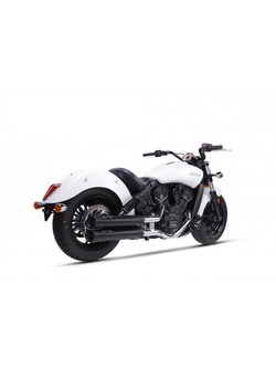 Tłumik motocyklowy IXIL HC1-2B Ironhead Round Indian Scout/ Bobber (15-23) dolny