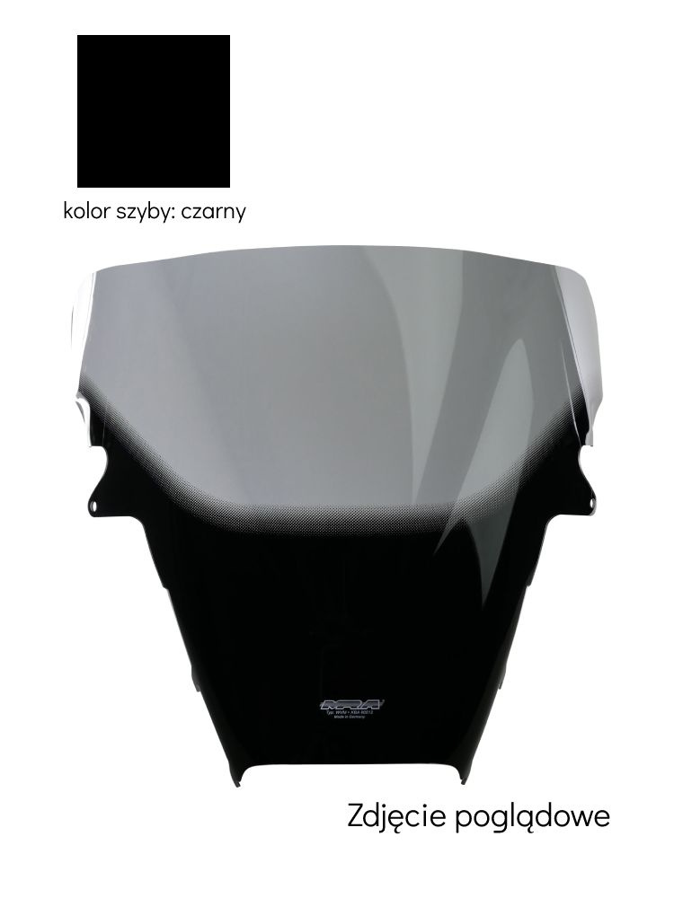 Szyba motocyklowa MRA Racing "R" Honda VFR 800 (98-01) czarna