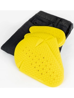 Jeansy motocyklowe Knox Colton Slim Aged Black Rust czarne