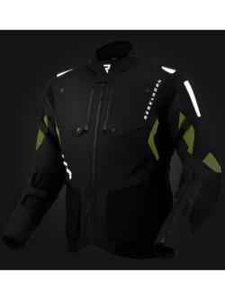 Kurtka motocyklowa tekstylna Rebelhorn Hiker IV czarno-żółta
