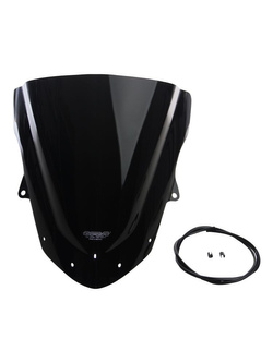 Szyba motocyklowa MRA Racing "R" Kawasaki ZX 6 R Ninja (19-23) czarna