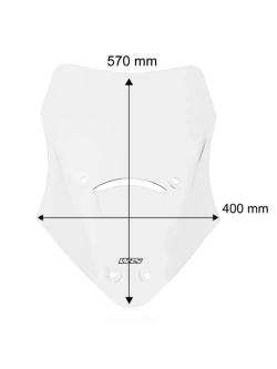 Szyba motocyklowa WRS Caponord Ducati Mutlistrada V2/ S (25-) przezroczysta