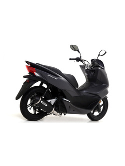 Tłumik Arrow Urban [Aluminium "Dark" + Nichrom "Dark"] - Honda PCX 125 / 150 [12-16]