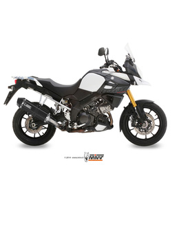 Tłumik motocyklowy Slip-On Line (Speed Edge) MIVV do Suzuki V-Strom 1000 / XT (14-20) / 1050 / XT (20-) czarny