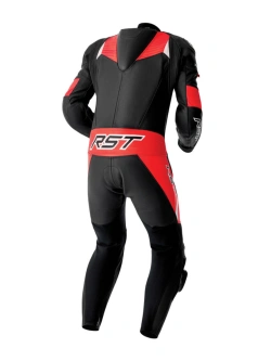 Kombinezon motocyklowy jednoczęściowy RST Tractech Evo D3O czarno-czerwony