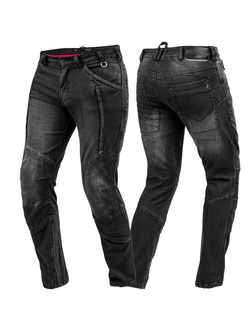Jeansy motocyklowe Shima Ghost czarne