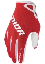 Rękawice cross Thor Ridemode Static czerwone
