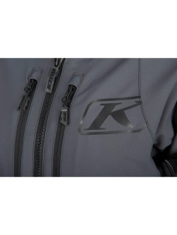 Kurtka motocyklowa tekstylna damska Klim Sedona szaro-czarna