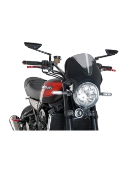 Owiewka motocyklowa PUIG Vision Kawasaki ZR 900 RS (18-)/ SE (22-) czarna z przyciemnianą szybą