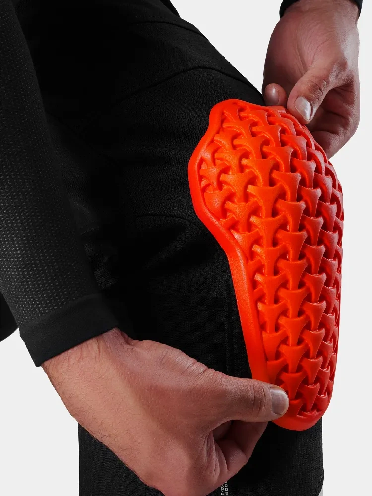 Spodnie motocyklowe tekstylne Shima Dune 2.0 G2 czarno-białe-fluo