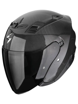 Kask otwarty Scorpion EXO-Z1 Carbon Solid czarny połysk